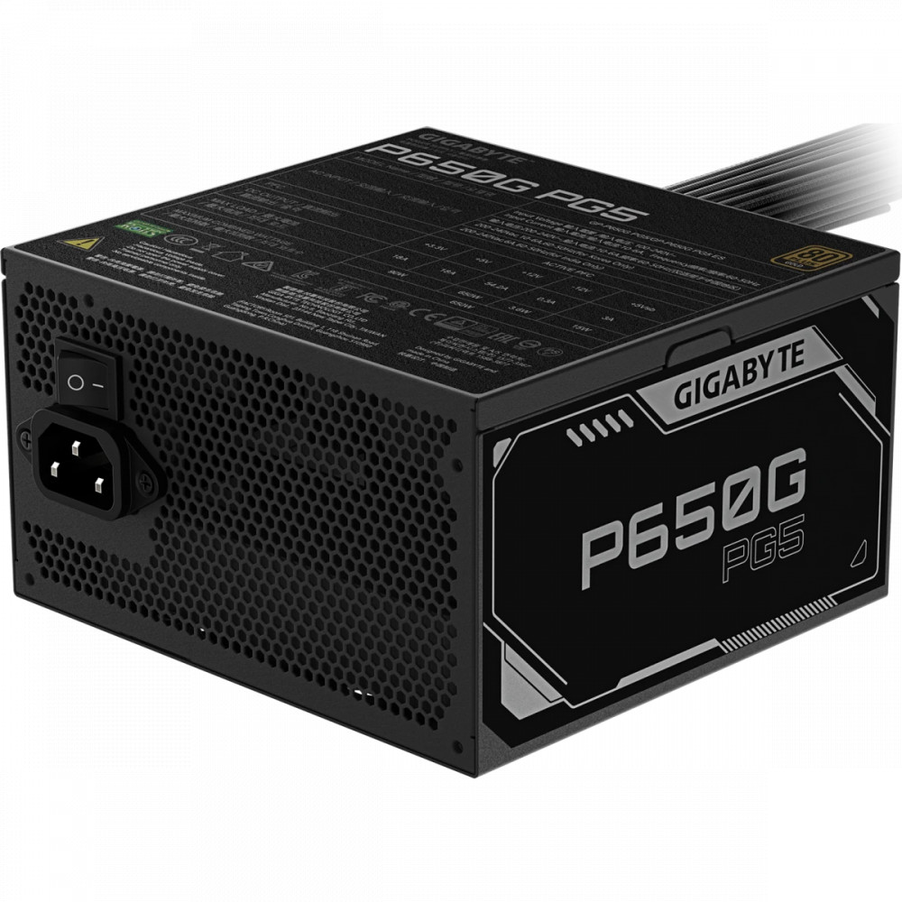 Блок питания Gigabyte GP-P650G PG5 650 Вт - миниатюра 6