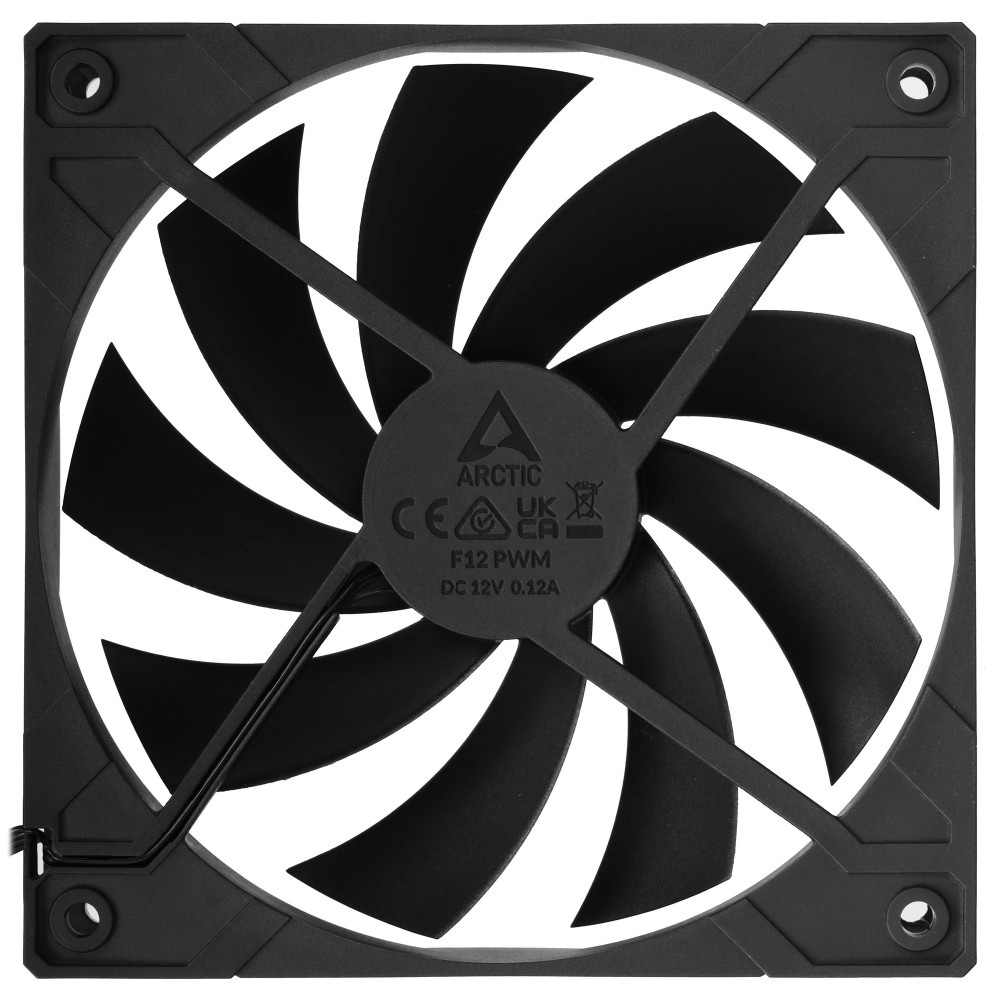 Система охлаждения ARCTIC F12 PWM Black ACFAN00145A Для системного блока - миниатюра 9