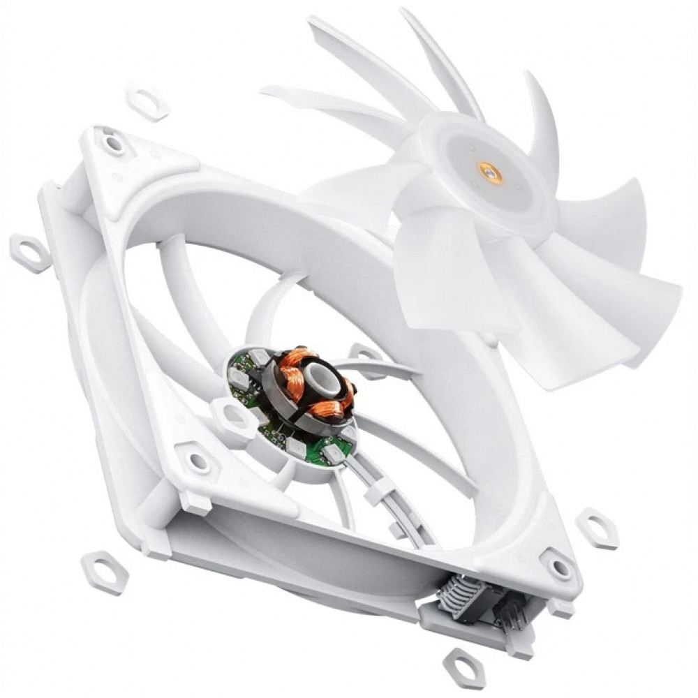 Система охлаждения Jonsbo ZF-120 White (3 in 1) ZF-120(3 in 1) Для системного блока - миниатюра 8