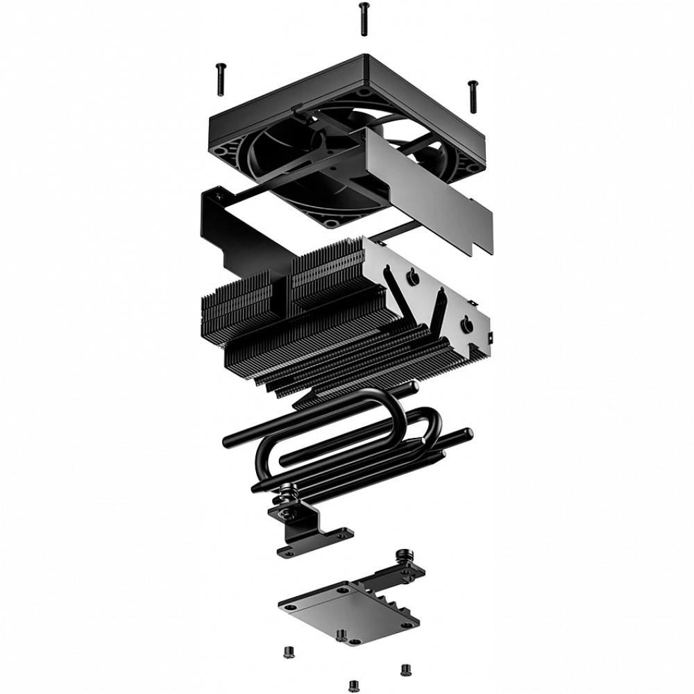 Система охлаждения ID-Cooling IS-53-XT BLACK Для процессора - миниатюра 8