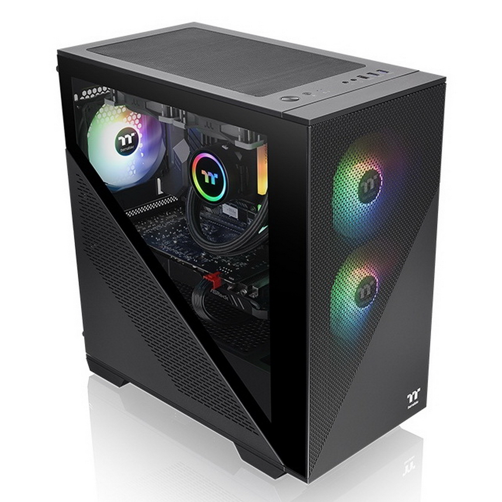 Корпус Thermaltake Divider 170 TG ARGB CA-1S4-00S1WN-00 Mini-Tower - миниатюра 6
