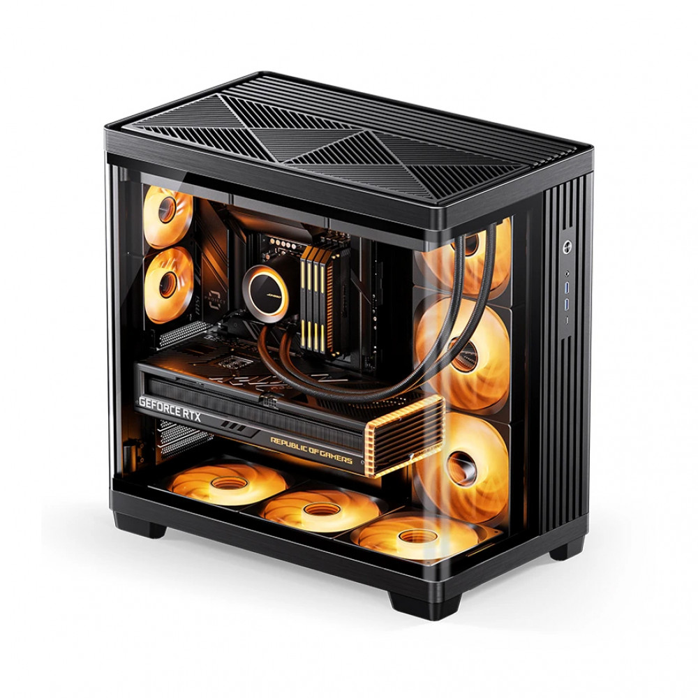 Корпус Jonsbo TK-4 Black Mid-Tower - миниатюра 5