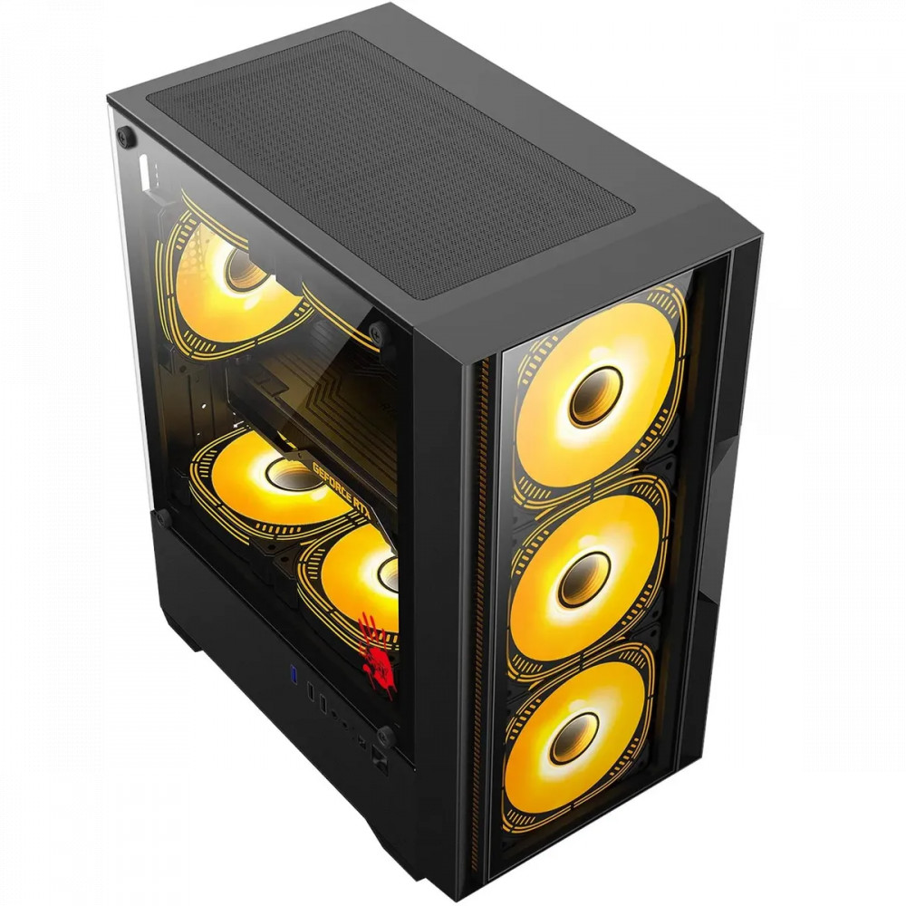 Корпус Bloody CC-123 Black CC-123-BK Mid-Tower - миниатюра 8