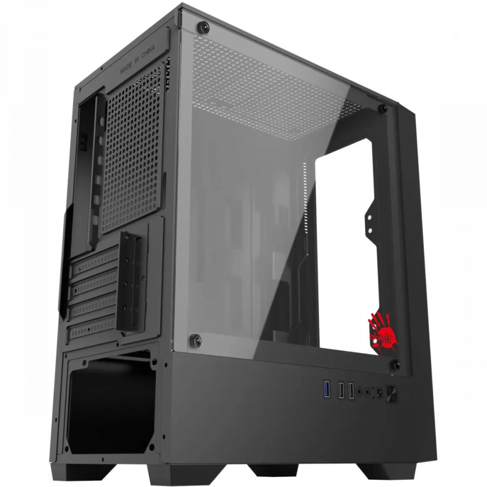 Корпус Bloody CC-123 Black CC-123-BK Mid-Tower - миниатюра 9