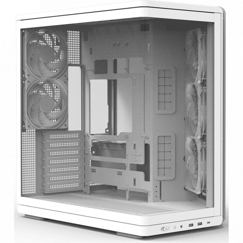 Корпус Zalman P60 White Mid-Tower - миниатюра 7