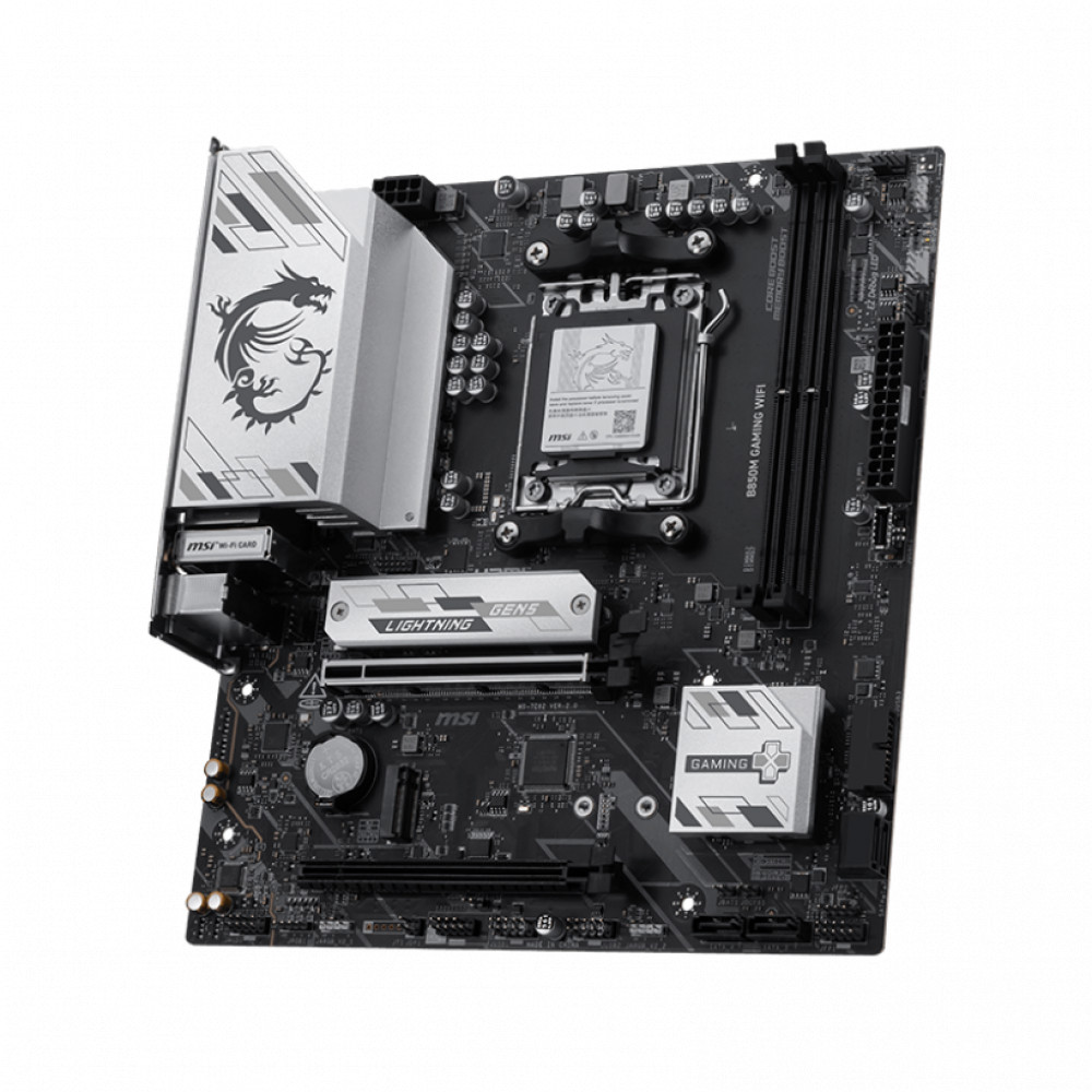 Материнская плата MSI B850M GAMING WIFI Micro-ATX, AMD AM5 - миниатюра 6