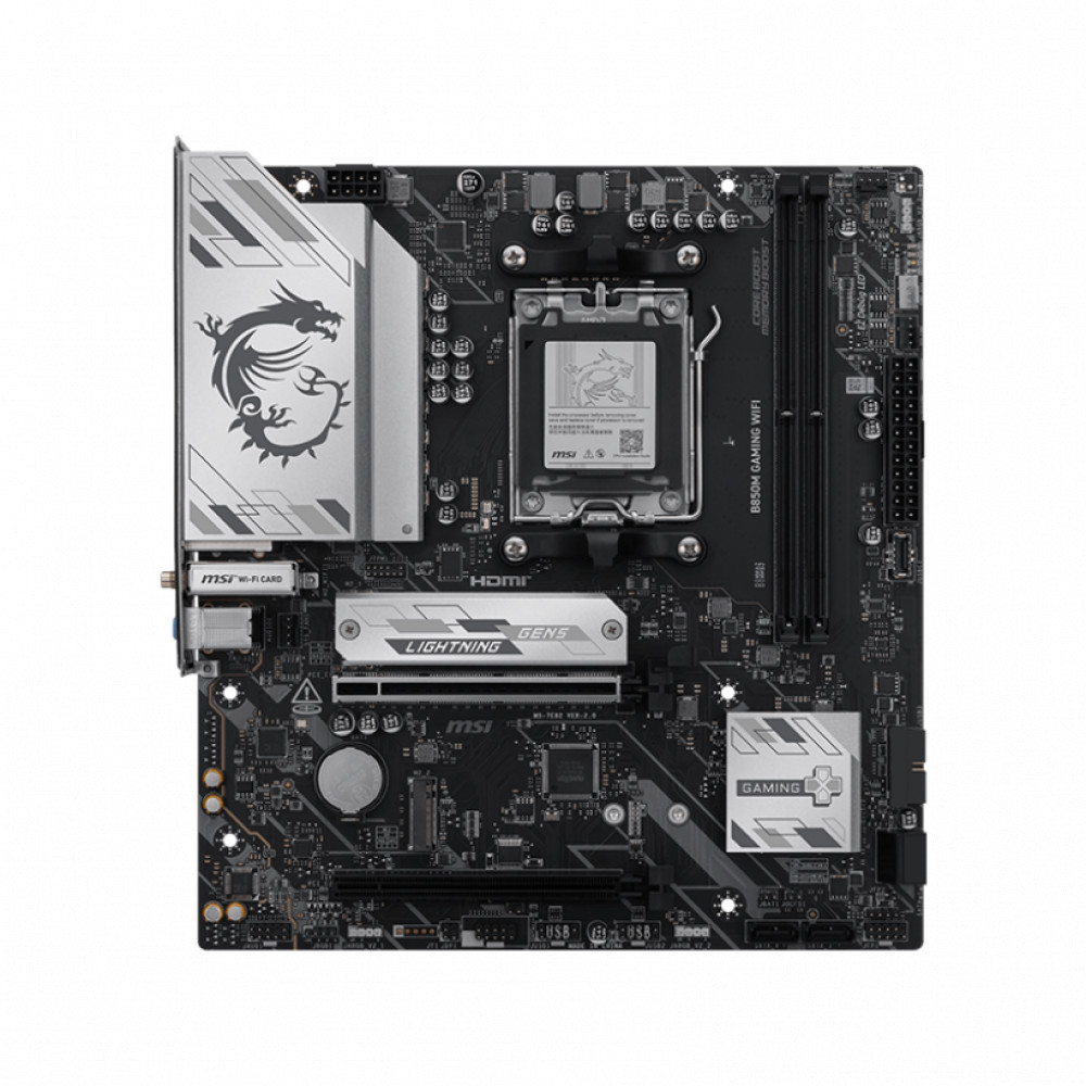 Материнская плата MSI B850M GAMING WIFI Micro-ATX, AMD AM5 - миниатюра 5