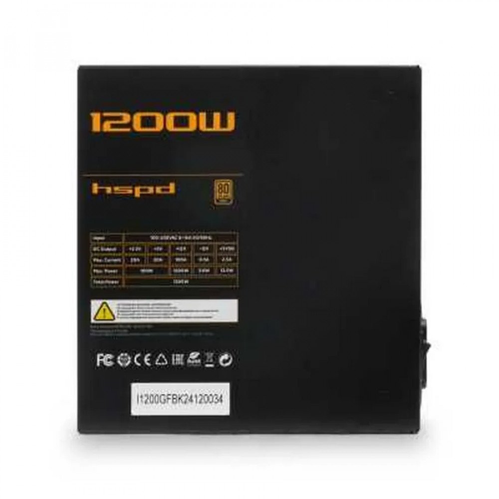 Блок питания HSPD HST-1200GF-BK 1200 Вт - миниатюра 8