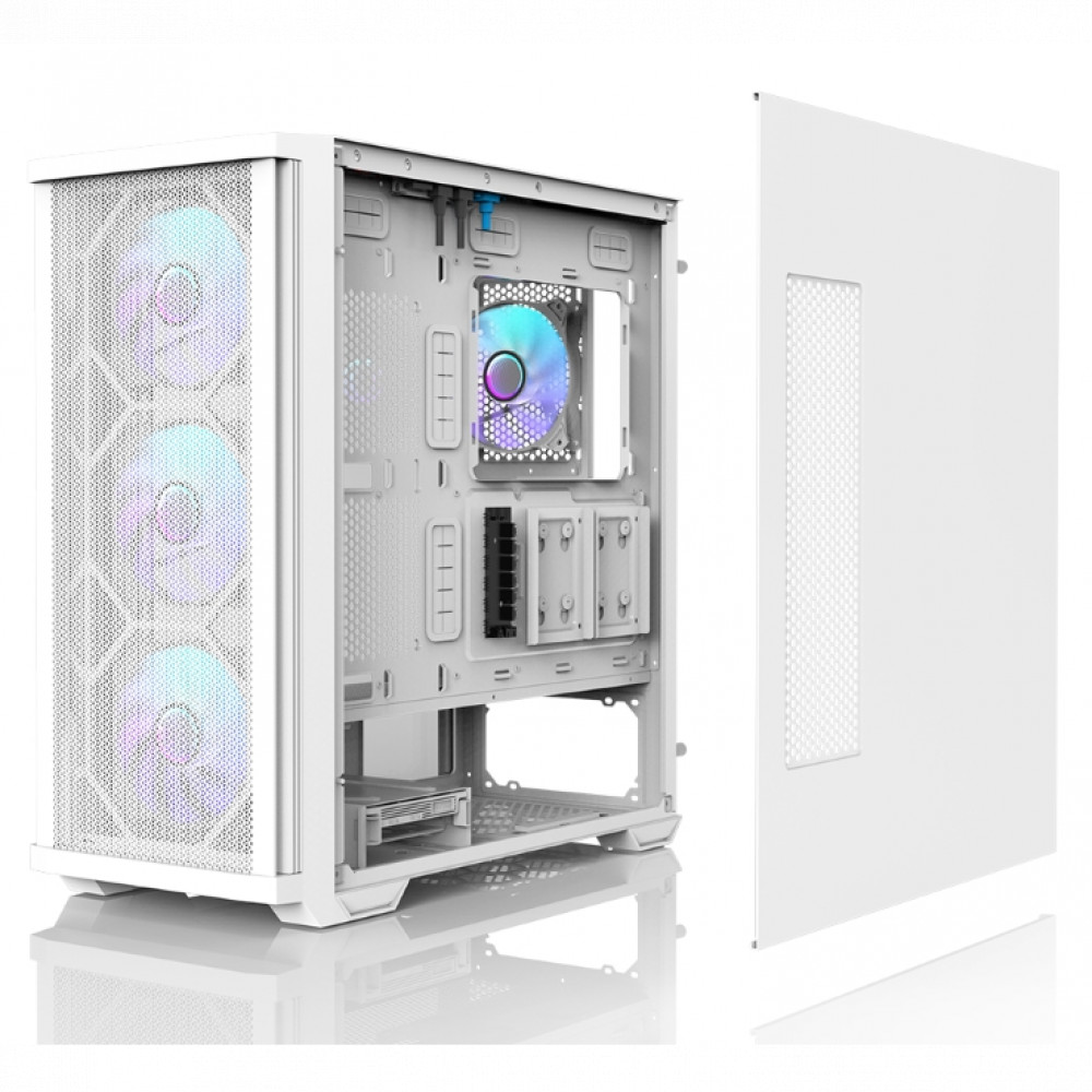 Корпус Zalman Z10 DUO White Mid-Tower - миниатюра 8