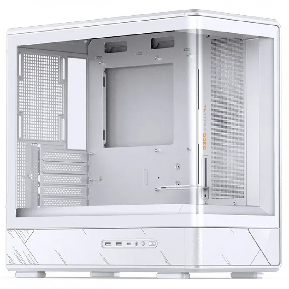 Корпус Jonsbo D200 White Mini-Tower - миниатюра 7