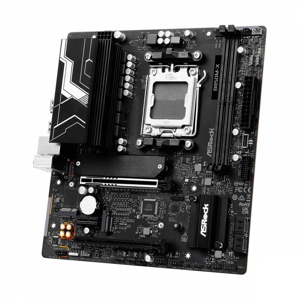 Материнская плата ASRock B850M-X R2.0 Micro-ATX, AMD AM5 - миниатюра 8