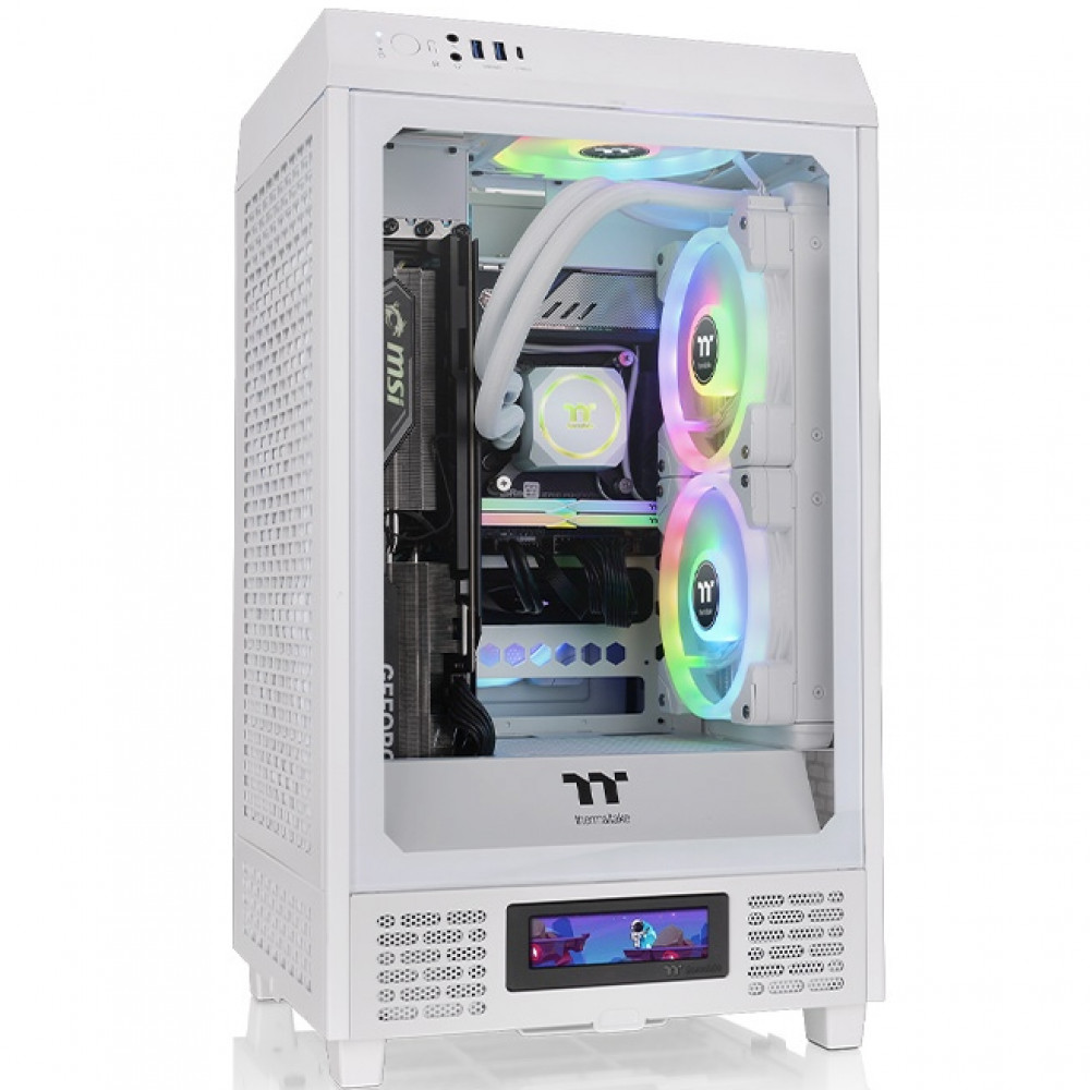 Корпус Thermaltake The Tower 200 Snow CA-1X9-00S6WN-00 Mini-Tower - миниатюра 12