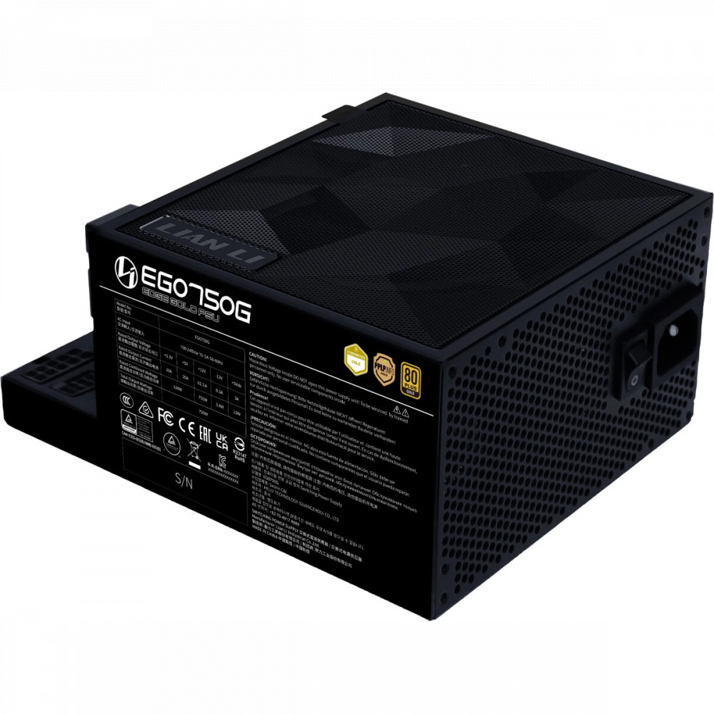 Блок питания Lian Li EDGE750G Black G9P.EG0750G.B000.EU 750 Вт - миниатюра 6