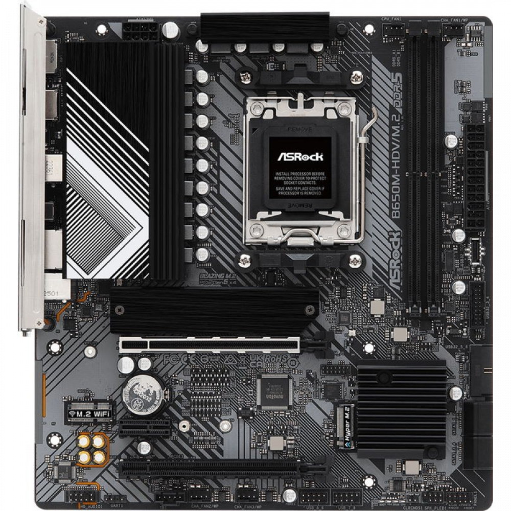 Материнская плата ASRock B650M-HDV/M.2 Micro-ATX, AMD AM5 - миниатюра 8