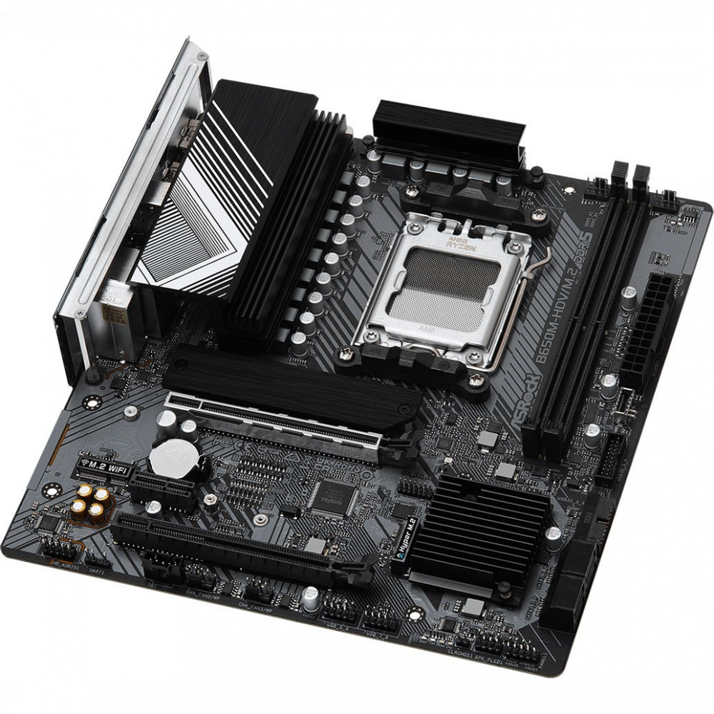 Материнская плата ASRock B650M-HDV/M.2 Micro-ATX, AMD AM5 - миниатюра 10