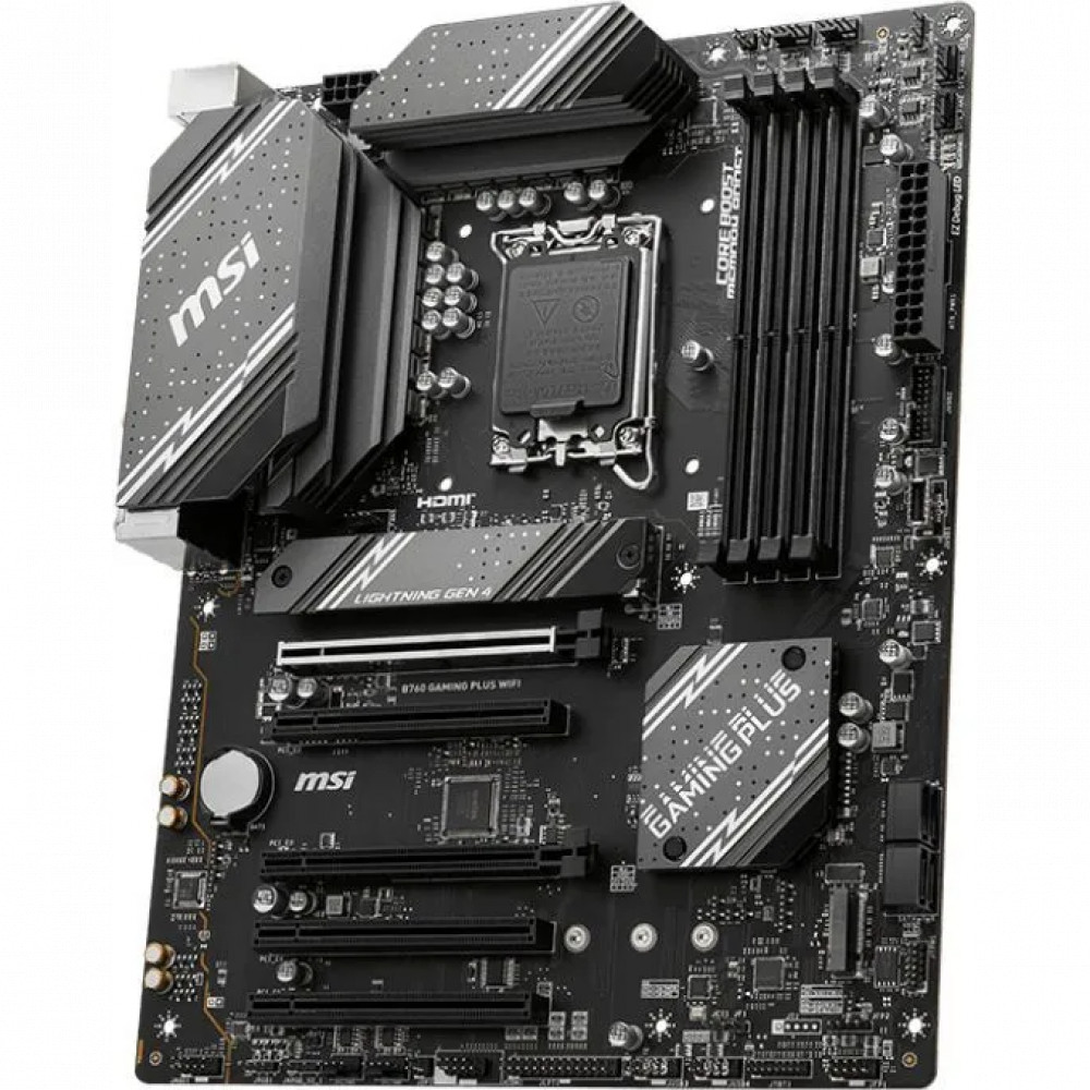 Материнская плата MSI B760 GAMING PLUS WIFI ATX, LGA 1700 - миниатюра 8