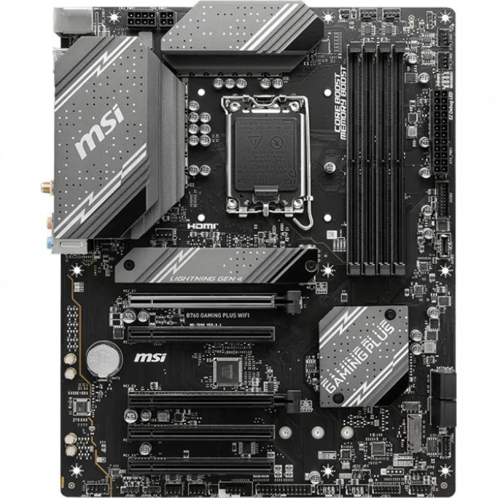 Материнская плата MSI B760 GAMING PLUS WIFI ATX, LGA 1700 - миниатюра 7