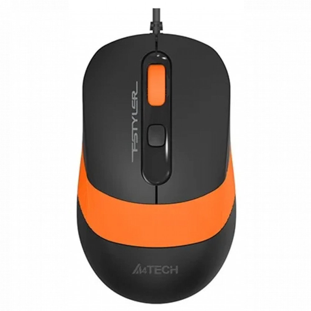 Мышь A4Tech FM10/ORANGE Бюджетные, Проводная - миниатюра 3