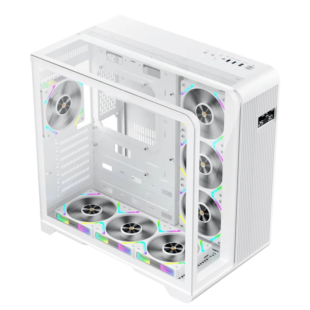 Корпус 1STPLAYER RT7 White RT7-WH-3FC7R-W-1FC7-W Mid-Tower - миниатюра 7