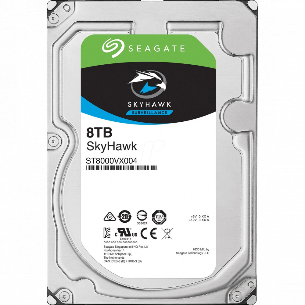 Жесткий диск Seagate SkyHawk Surveillance ST8000VX009 HDD (классические), 8 ТБ, 3.5 дюйма, SATA - миниатюра 5