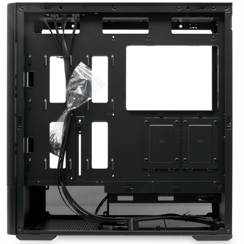 Корпус HSPD M712-TGBK Black Mid-Tower - миниатюра 8