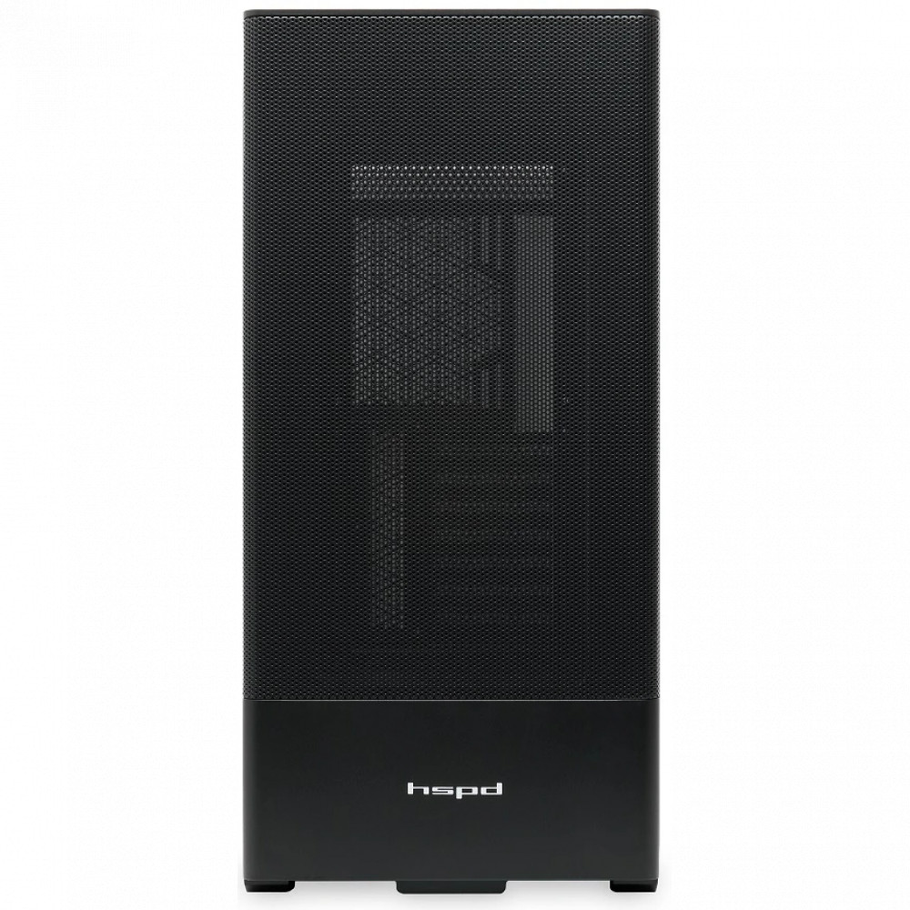 Корпус HSPD M712-TGBK Black Mid-Tower - миниатюра 7
