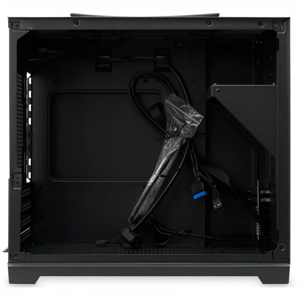 Корпус HSPD M211-TGBK Black Mini-Tower - миниатюра 8