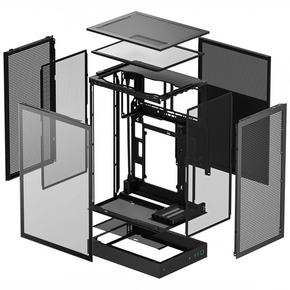 Корпус Deepcool CH270 Black R-CH270-BKNGM0-G-1 Mini-Tower - миниатюра 9