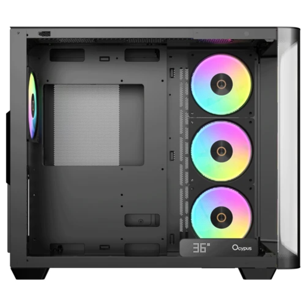 Корпус Ocypus Iota C70 Curve ARGB Iota-C70-BKD400CD-GL Mid-Tower - миниатюра 9