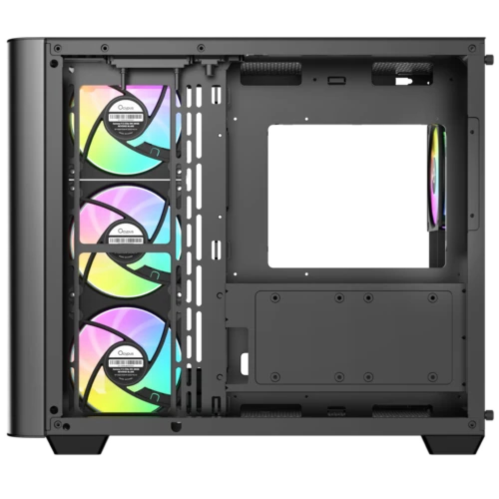 Корпус Ocypus Iota C70 Curve ARGB Iota-C70-BKD400CD-GL Mid-Tower - миниатюра 10