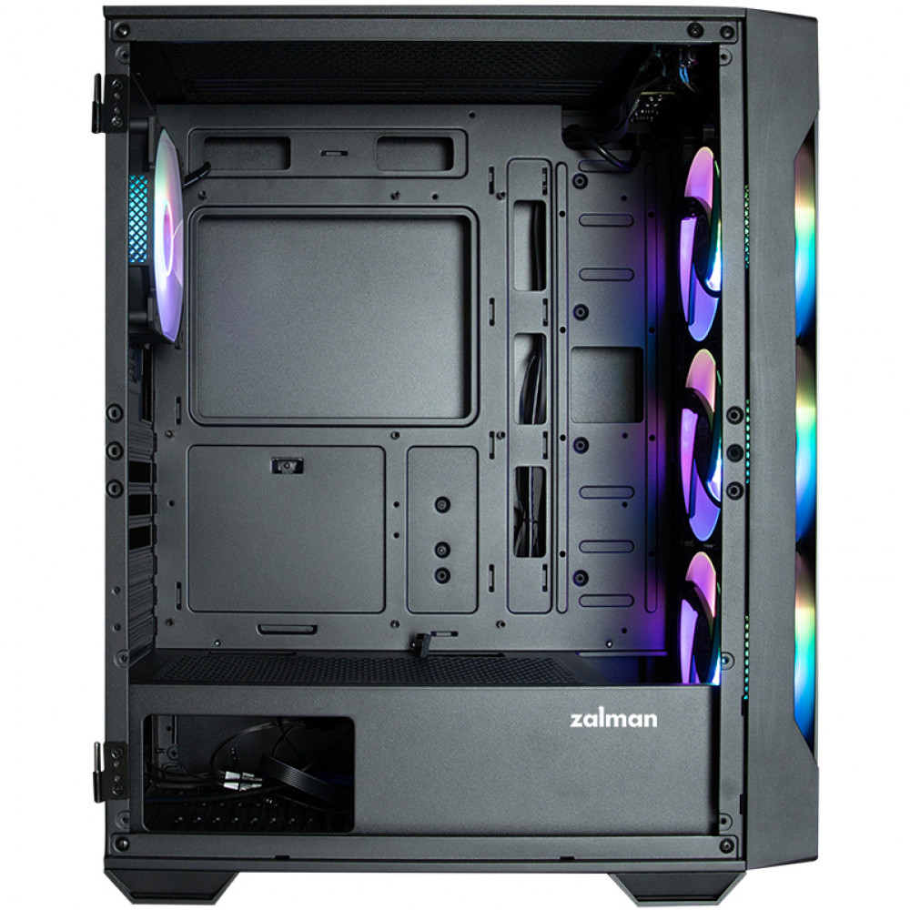 Корпус Zalman I3 NEO TG BLACK I3NEOTGBLACK Mid-Tower - миниатюра 10