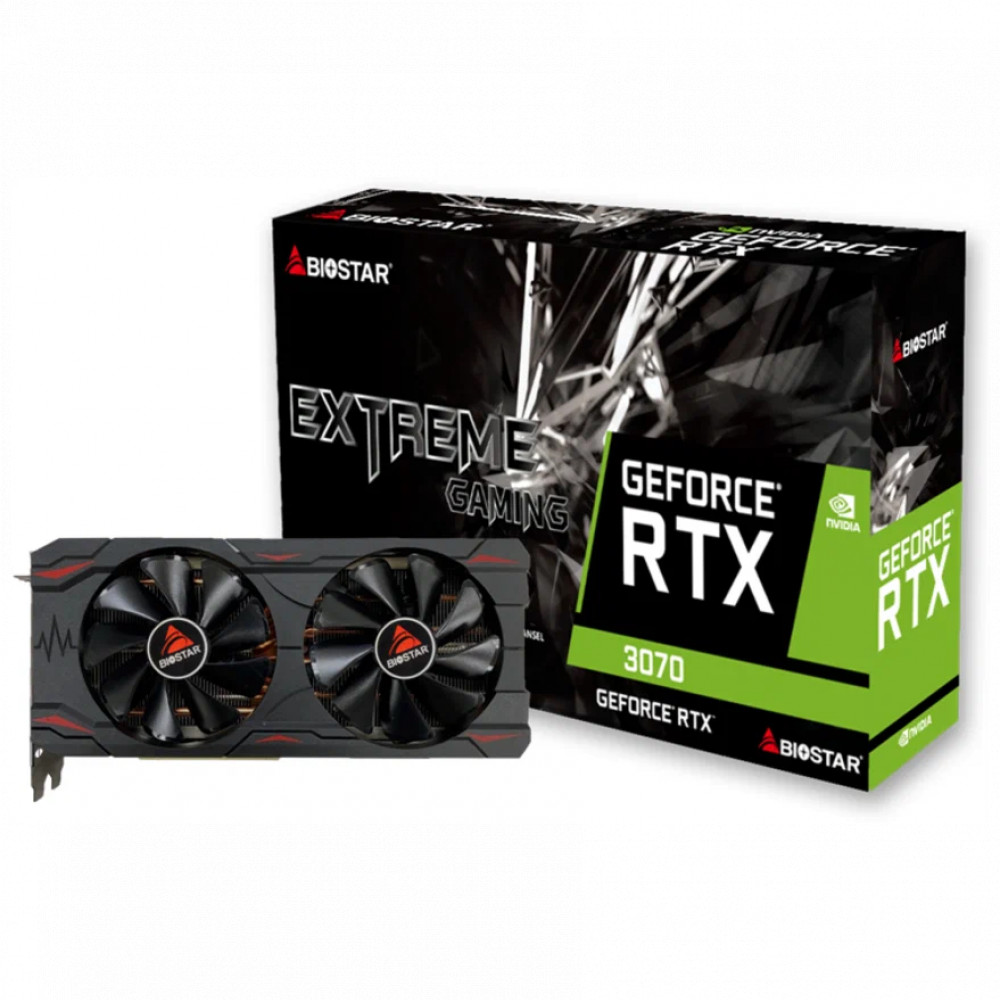 Видеокарта BIOSTAR GeForce RTX 3070 VN3706RM82 8 ГБ - миниатюра 2
