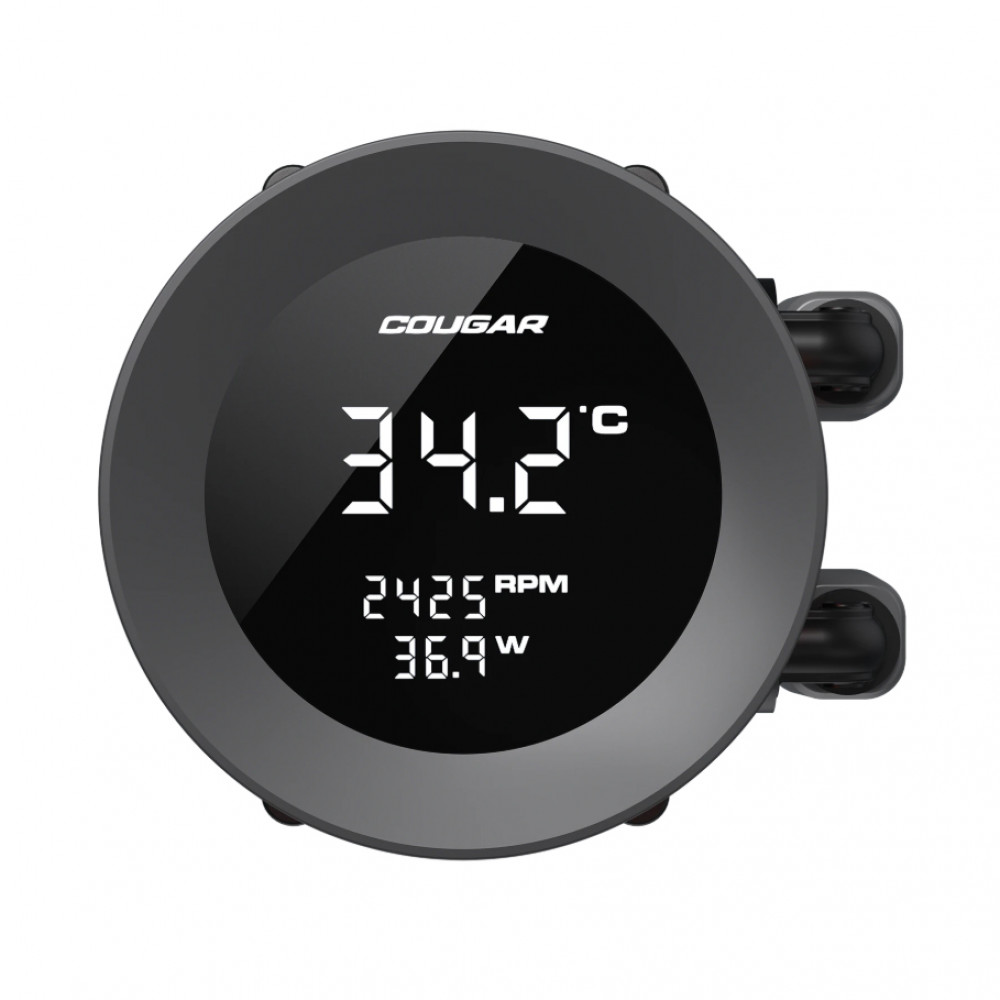Система охлаждения Cougar Poseidon Vistek ARGB 360 Black CGR-PSDVARGB-B-360 Для процессора - миниатюра 6