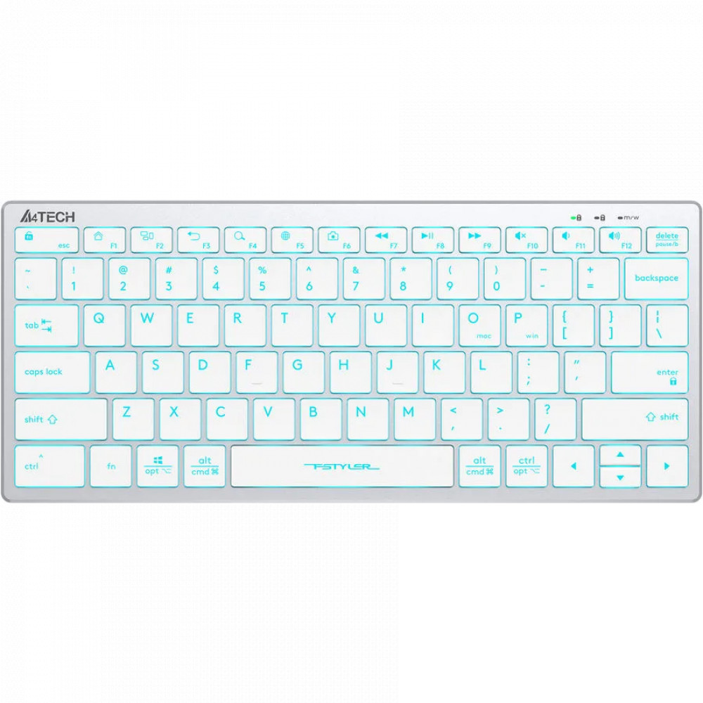 Клавиатура A4Tech Fstyler FX61 FX61-White Проводная - миниатюра 4