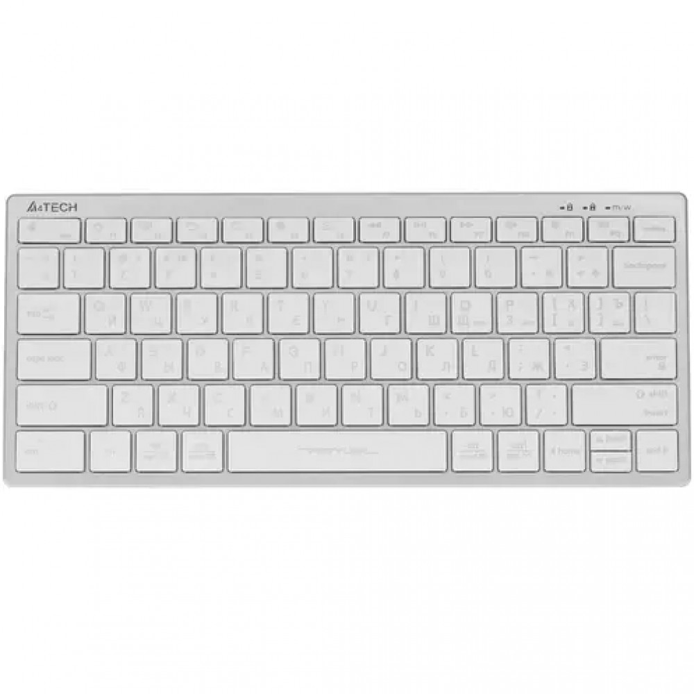 Клавиатура A4Tech Fstyler FX61-Ice Blue-LED USB Проводная, USB - миниатюра 9