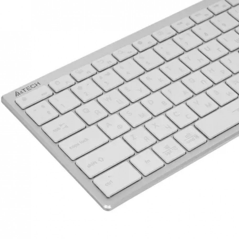 Клавиатура A4Tech Fstyler FX61-Ice Blue-LED USB Проводная, USB - миниатюра 11