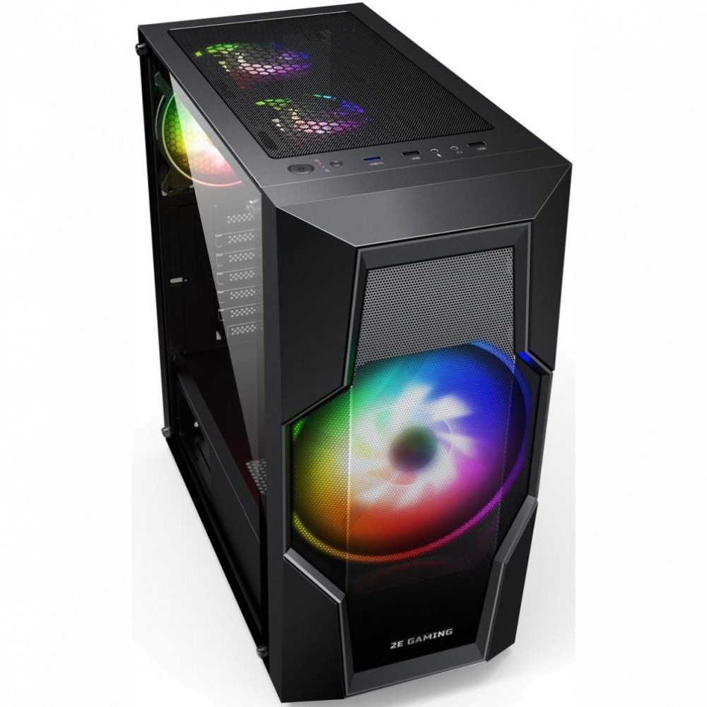 Корпус 2E TURBO 2E-G2057B Mid-Tower - миниатюра 8