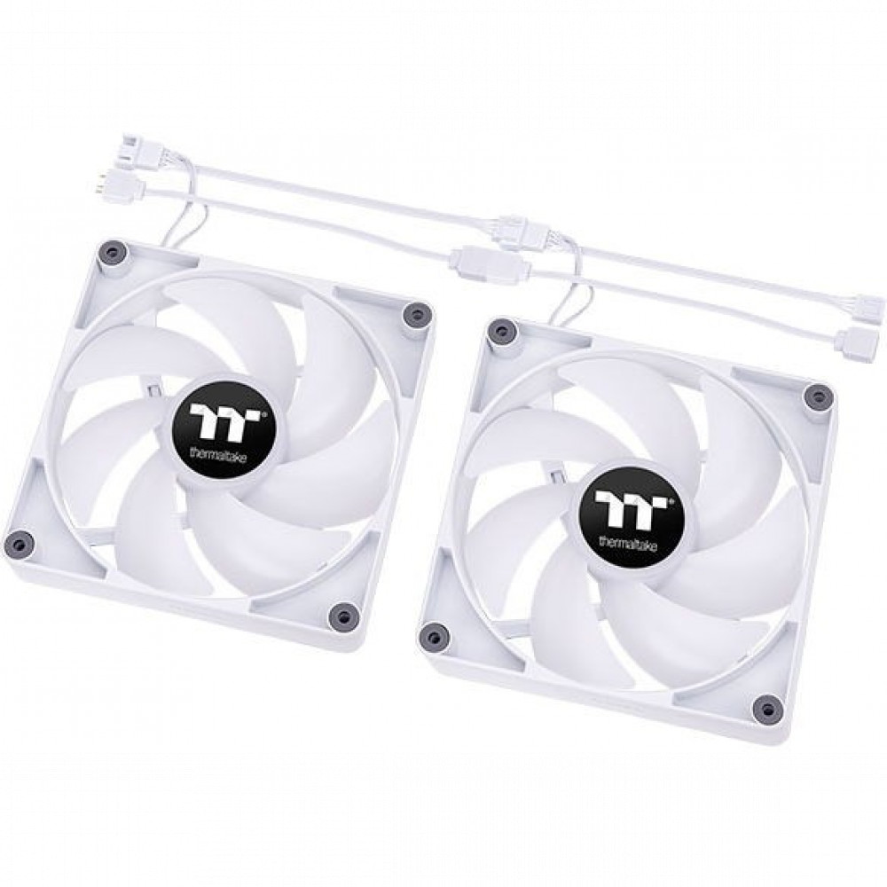 Система охлаждения Thermaltake CT120 ARGB Sync PC Cooling Fan White (2-Fan Pack) CL-F153-PL12SW-A Для системного блока - миниатюра 8
