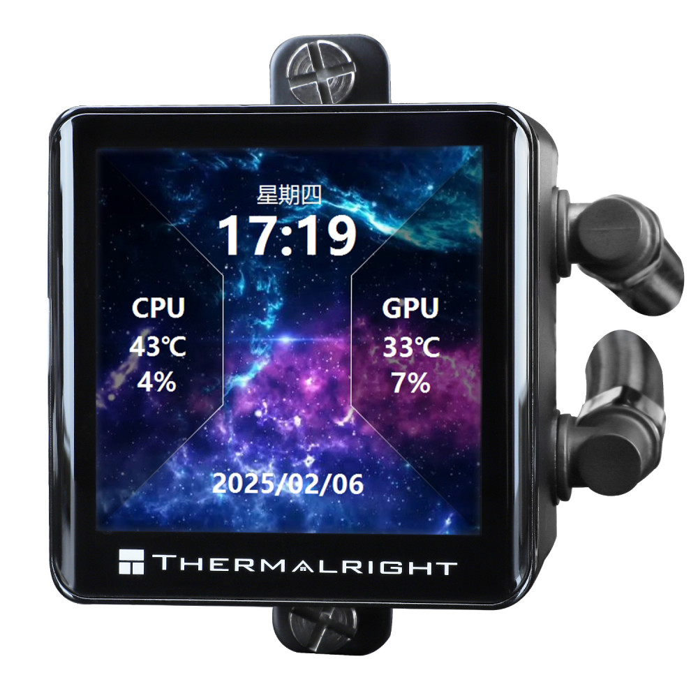 Система охлаждения Thermalright Frozen Vision 360 ARGB BLACK V2 TL-K12WB Для процессора - миниатюра 6