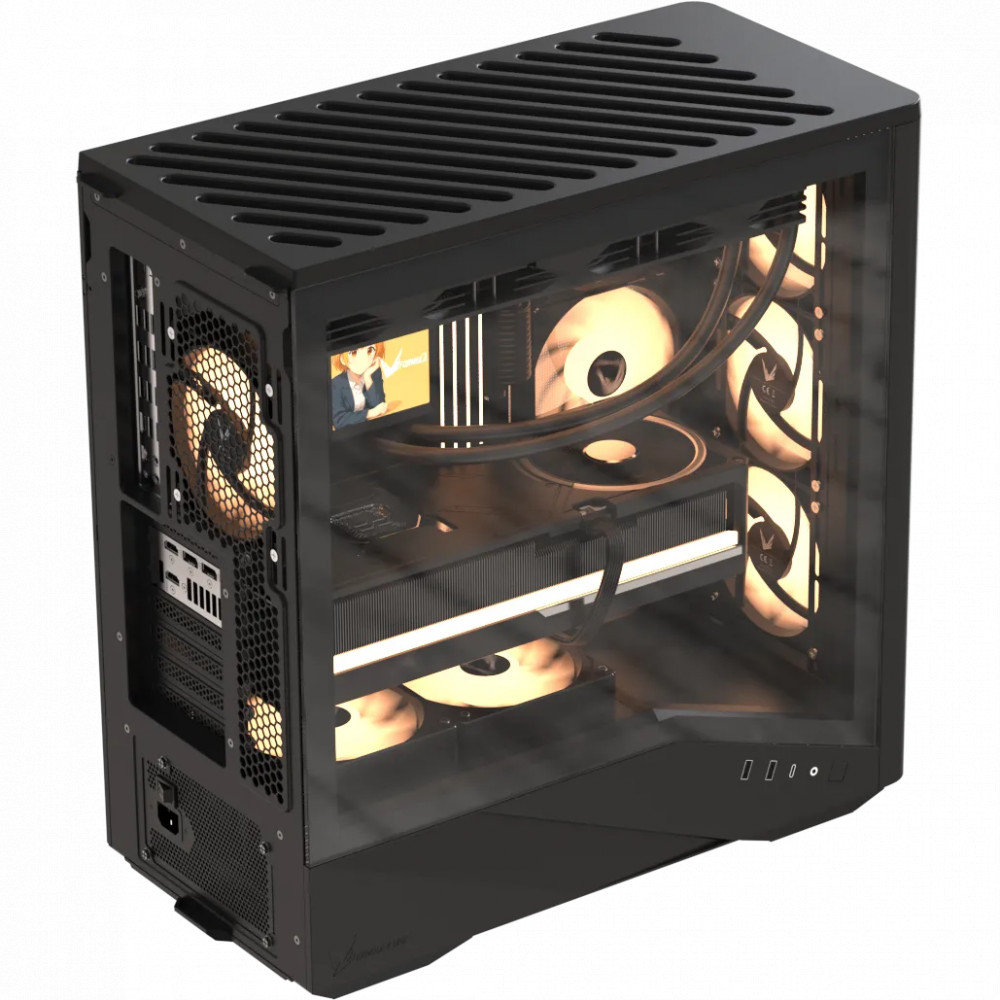 Корпус Formula Air Power G9 DUO PA Black Mid-Tower - миниатюра 9