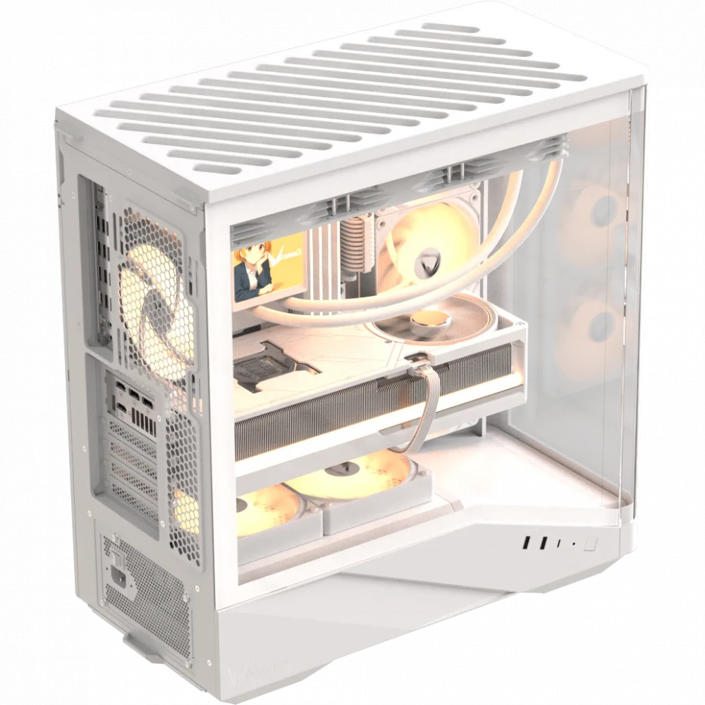 Корпус Formula Crystal U9 PA White Mid-Tower - миниатюра 9