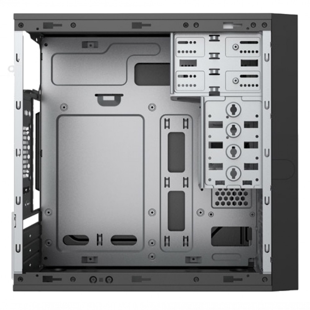 Корпус Foxline ATX 500W FL-733-FZ500R Mini-Tower - миниатюра 4