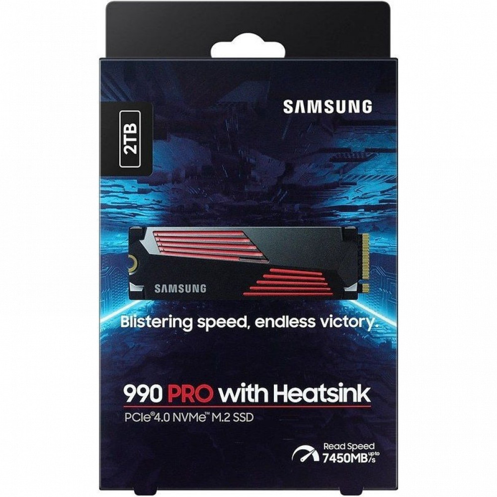 Жесткий диск Samsung 990 PRO MZ-V9P2T0CW SSD (твердотельные), 2 ТБ, M.2, PCIe - миниатюра 10