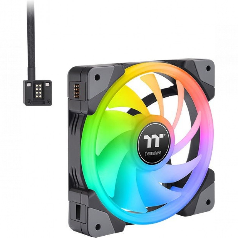 Система охлаждения Thermaltake SWAFAN EX12 RGB PC Cooling Fan CL-F144-PL14SW-A Для системного блока - миниатюра 6