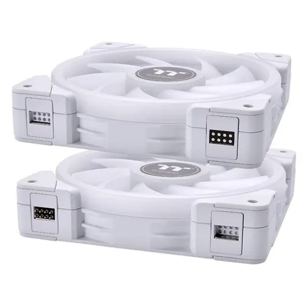 Система охлаждения Thermaltake SWAFAN EX12 RGB PC Cooling Fan White CL-F161-PL12SW-A Для системного блока - миниатюра 6