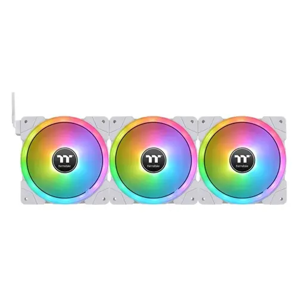 Система охлаждения Thermaltake SWAFAN EX12 RGB PC Cooling Fan White CL-F161-PL12SW-A Для системного блока - миниатюра 7