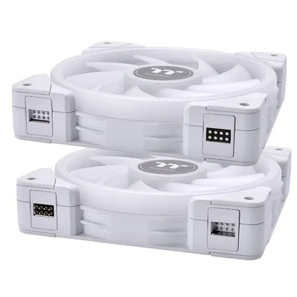 Система охлаждения Thermaltake SWAFAN EX12 RGB PC Cooling Fan White CL-F162-PL14SW-A Для системного блока - миниатюра 6