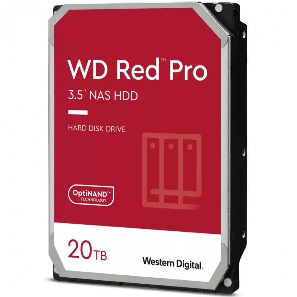 Жесткий диск Western Digital Red Pro WD201KFGX HDD (классические), 20 ТБ, 3.5 дюйма, SATA - миниатюра 2