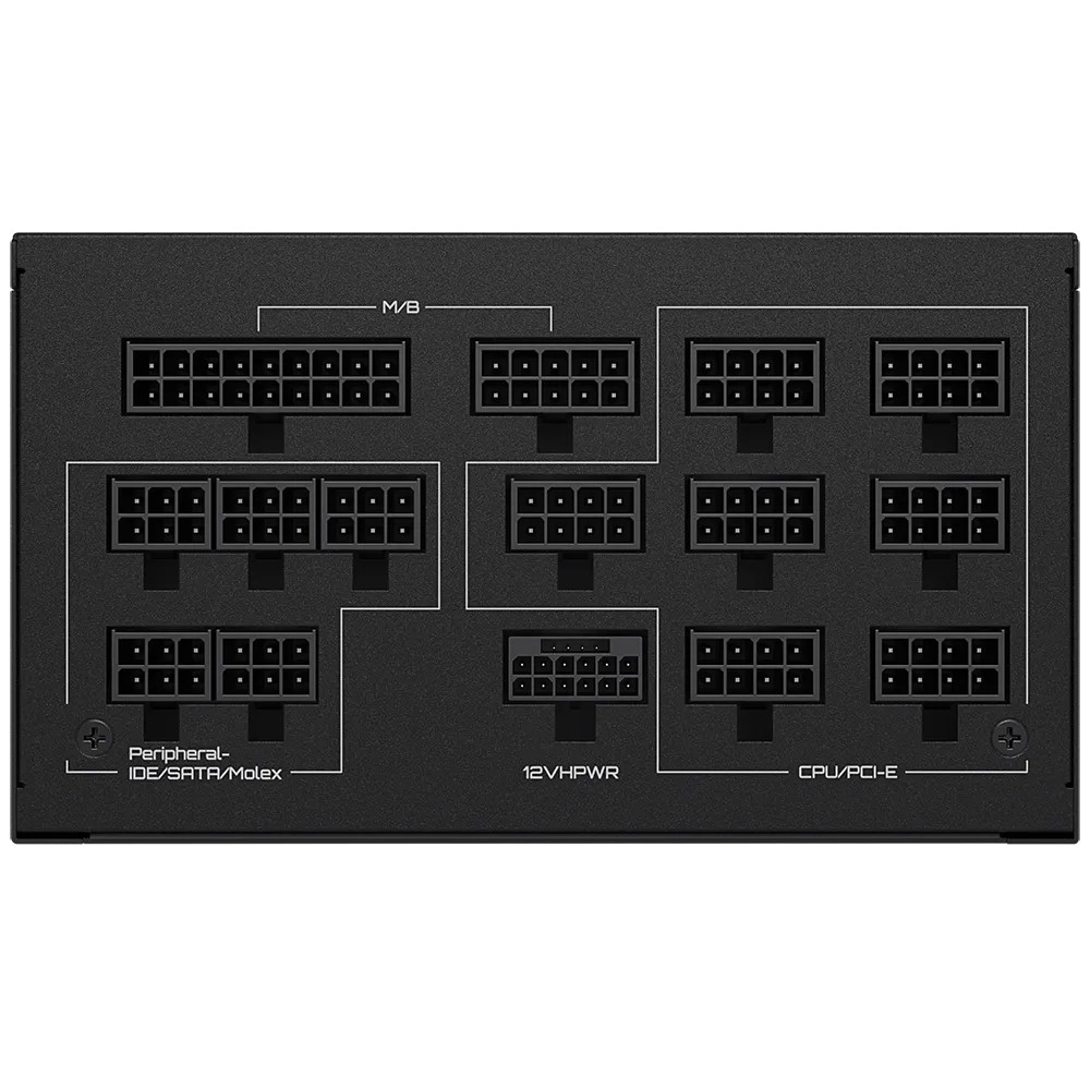 Блок питания Gigabyte GP-UD1300GM PG5 1000 Вт - миниатюра 11
