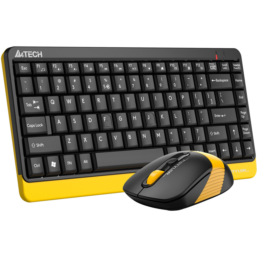 Клавиатура + мышь A4Tech Fstyler FG1110 FG1110 BUMBLEBEE - миниатюра 6